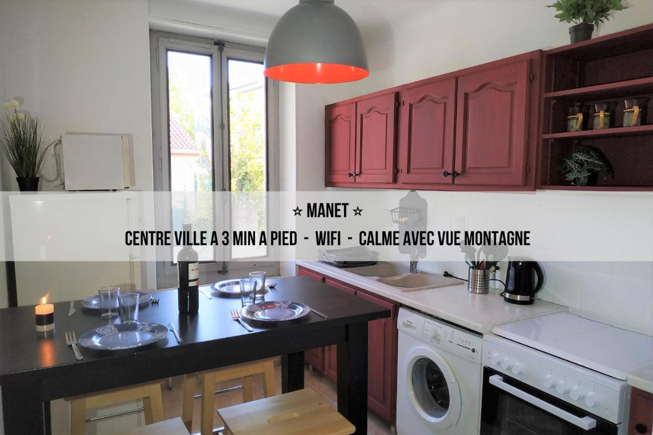Le Manet - Appartement Proche Centre Ville - Parking Gratuit 博讷维尔 外观 照片
