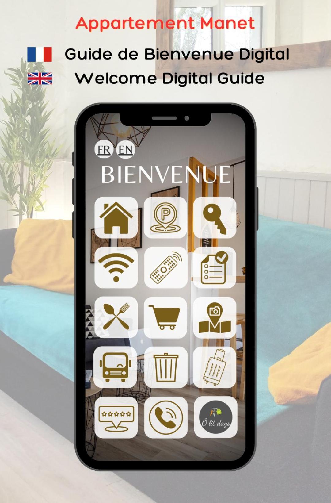 Le Manet - Appartement Proche Centre Ville - Parking Gratuit 博讷维尔 外观 照片